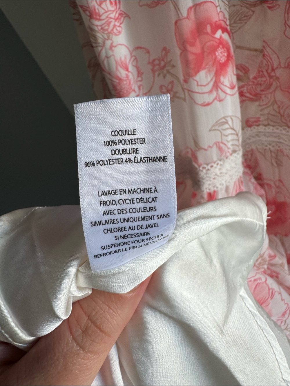 Rachel Parcell Pink and Cream Floral Midi Dress - Picture 7 of 12